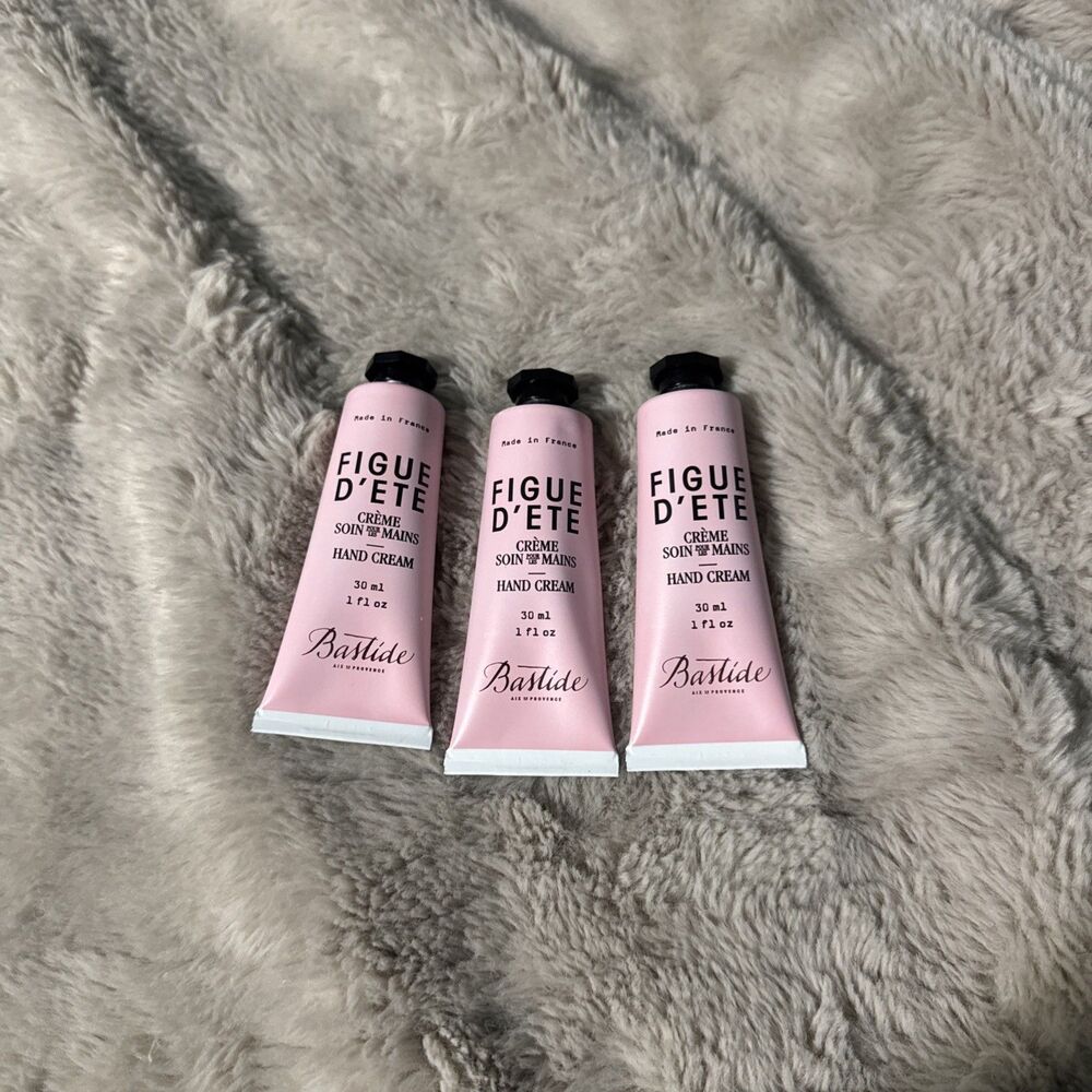 3 Bastide Figue D'Ete Hand Creams 30ml 1fl oz New